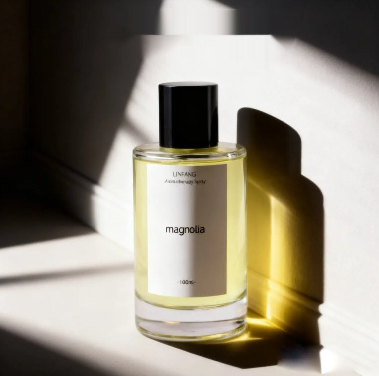 Linfang White Magnolia 100ml fresh floral perfume bottle