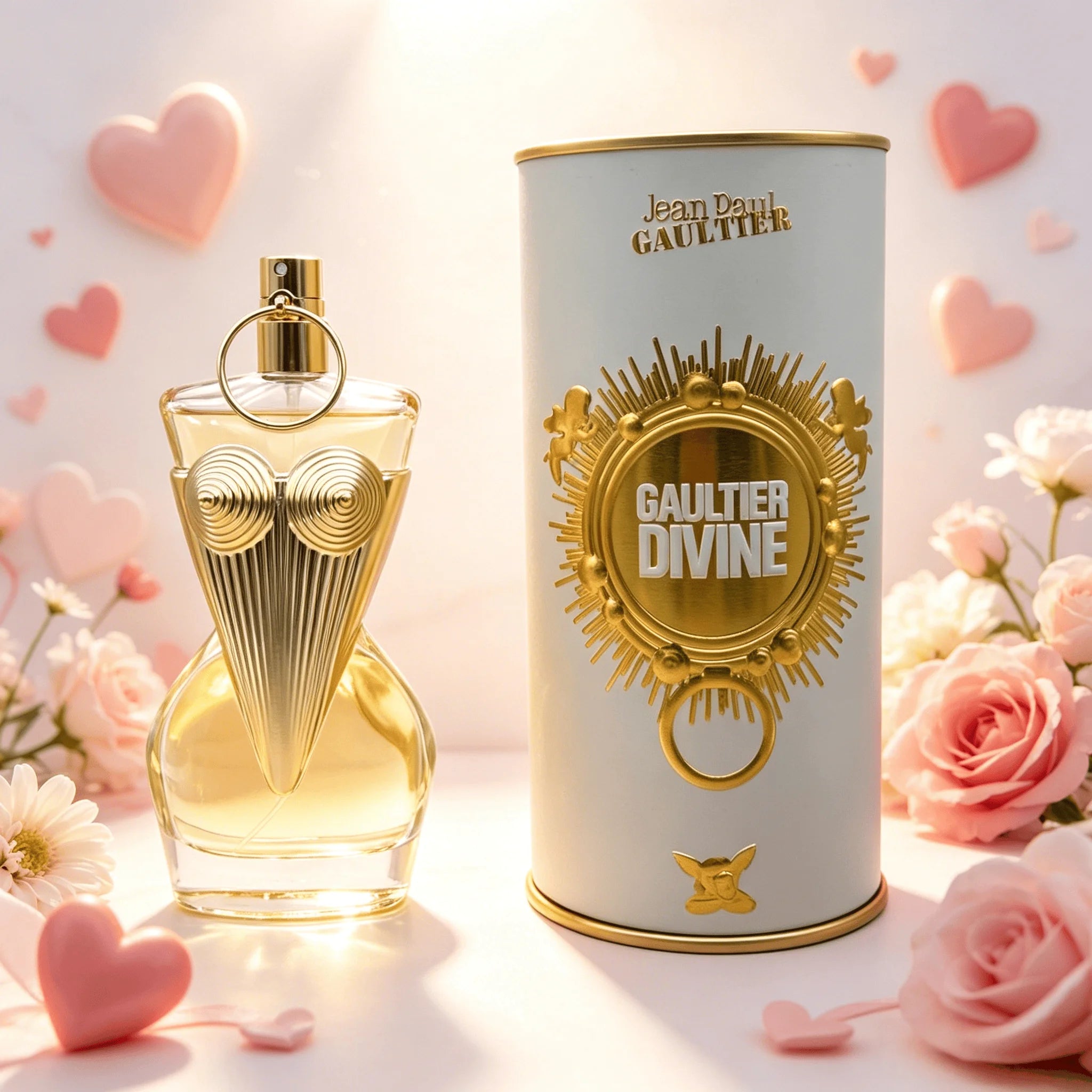 Jean Paul Gaultier Le Beau Divine EDP – 125ml | Oriental Floral Unisex Luxury Perfume