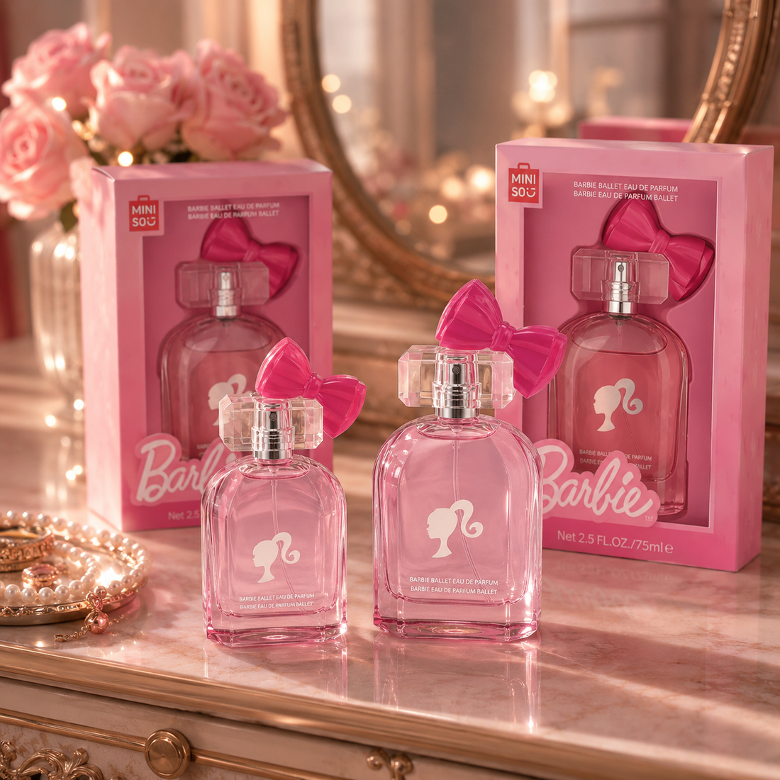 Miniso x Barbie Ballet Eau de Parfum | Floral Fruity Musk