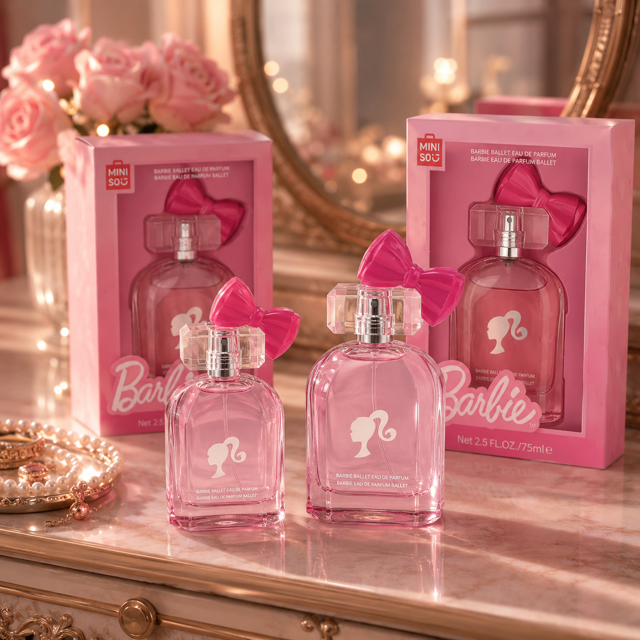 Miniso x Barbie Ballet Eau de Parfum | Floral Fruity Musk