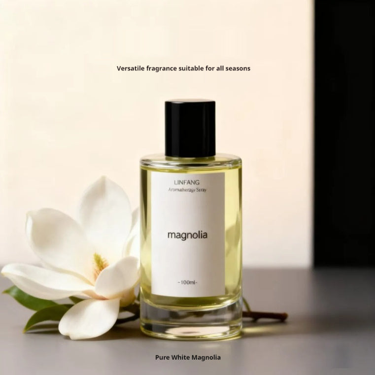 Linfang White Magnolia 100ml fresh floral perfume bottle