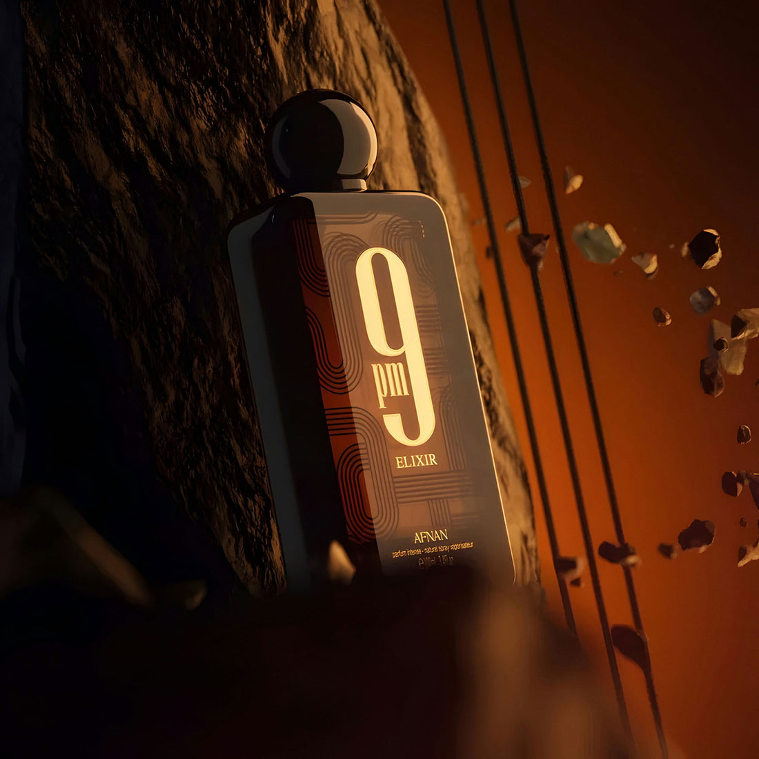 Afnan 9PM Elixir Eau de Parfum for Men | Warm Amber &amp; Vanilla