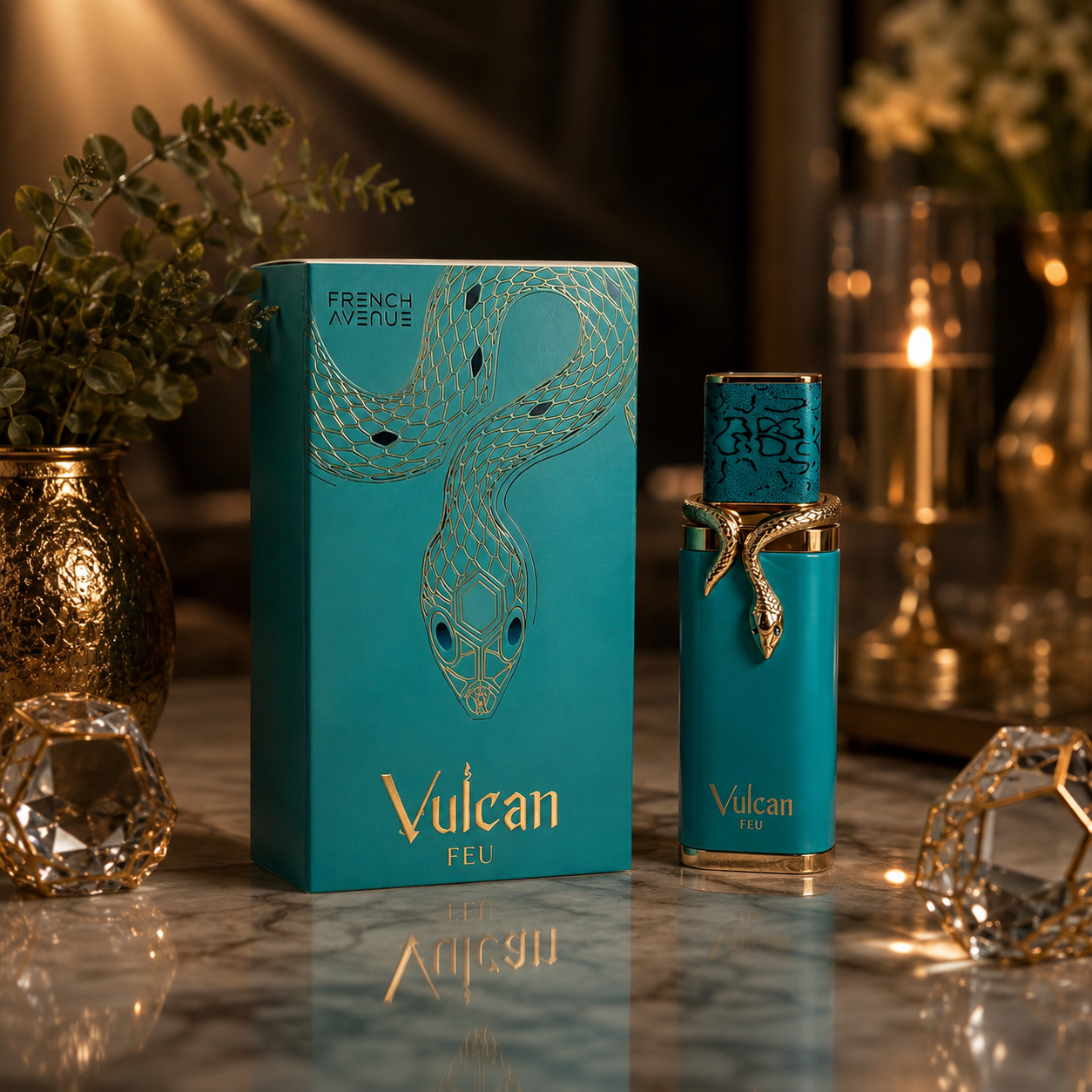 Vulcan French Avenue Unisex Eau De Parfum - Mango &amp; Jasmine