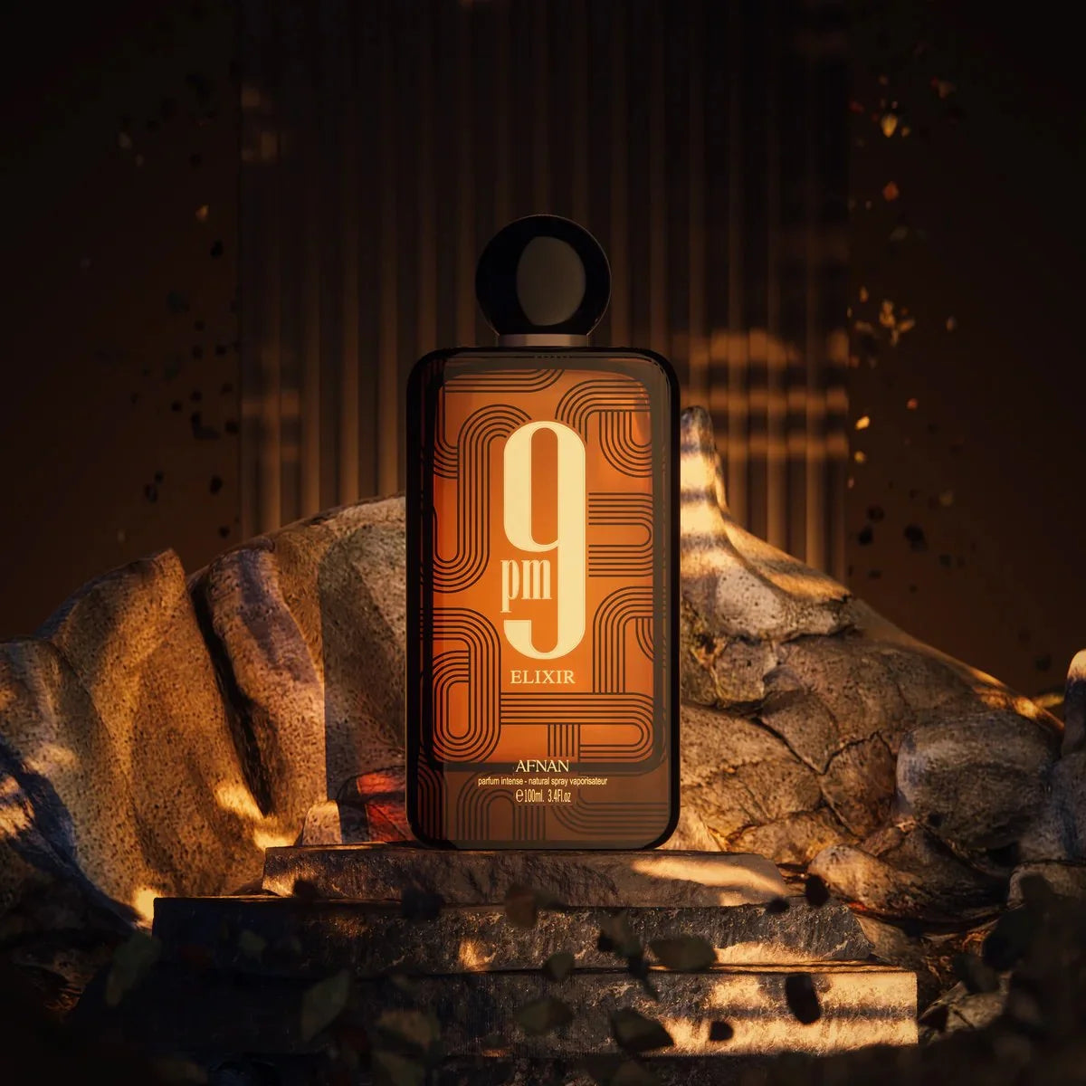 Afnan 9PM Elixir Eau de Parfum for Men | Warm Amber &amp; Vanilla