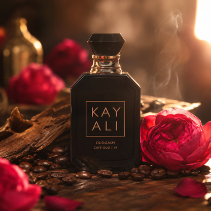 KAYALI Oudgasm Café Oud 19 Eau de Parfum Intense 50ml perfume bottle