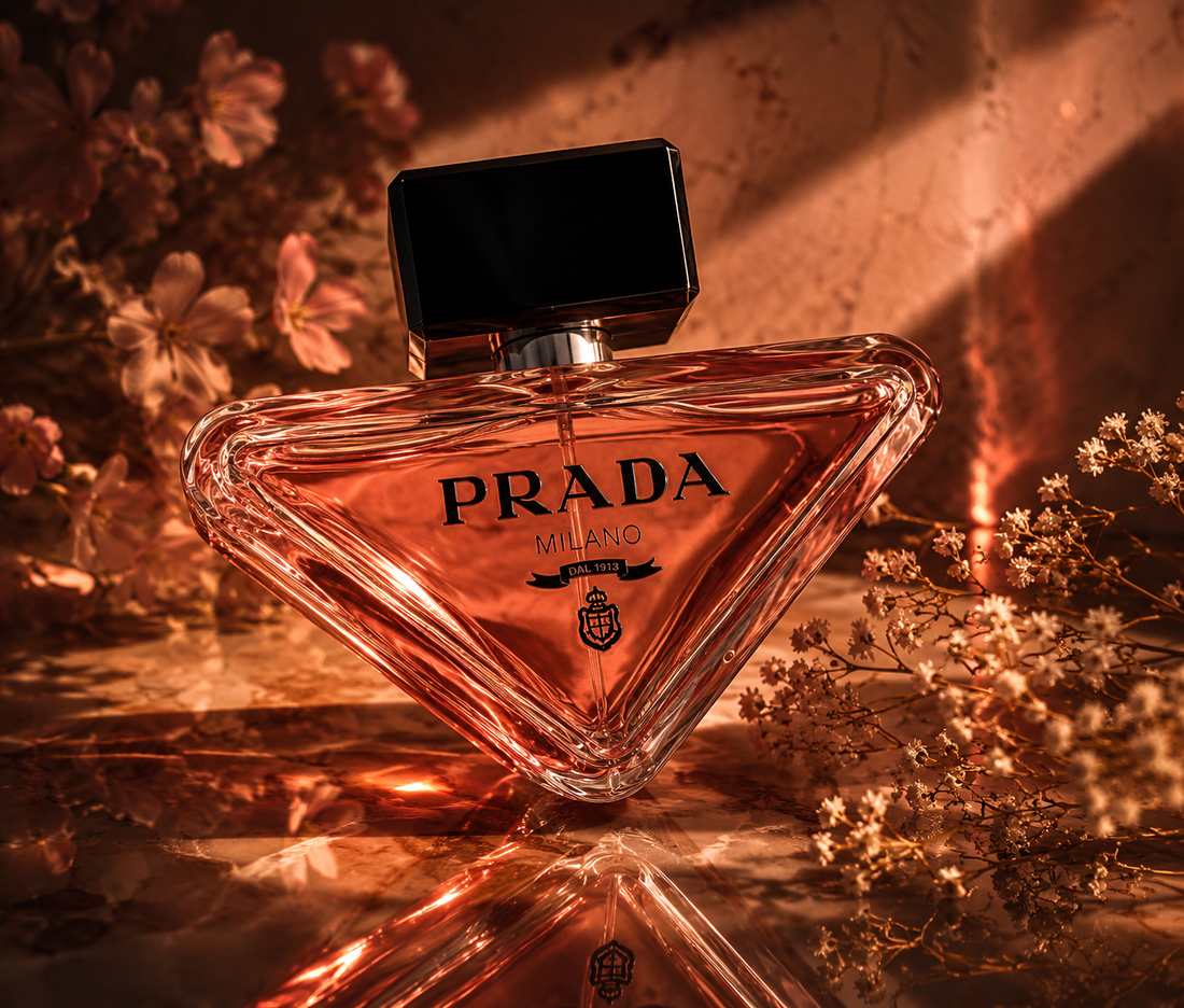 Prada Milano Classic Eau de Parfum 100ml luxury red perfume bottle