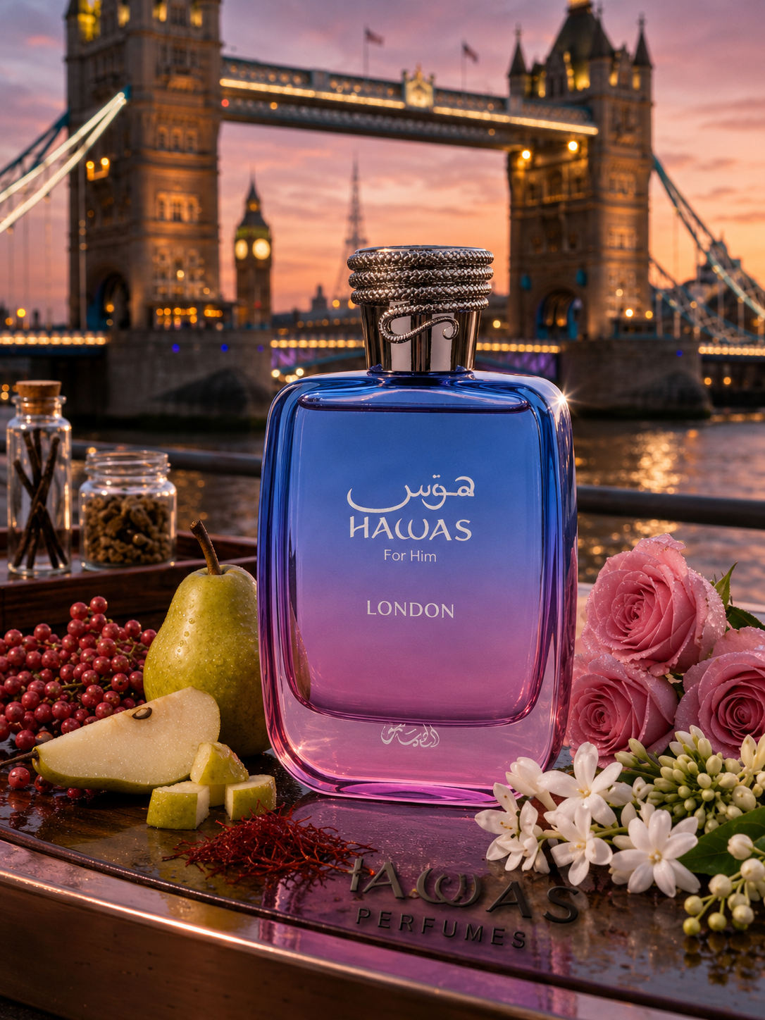 Rasasi Hawas London Eau de Parfum 100ml luxury men&