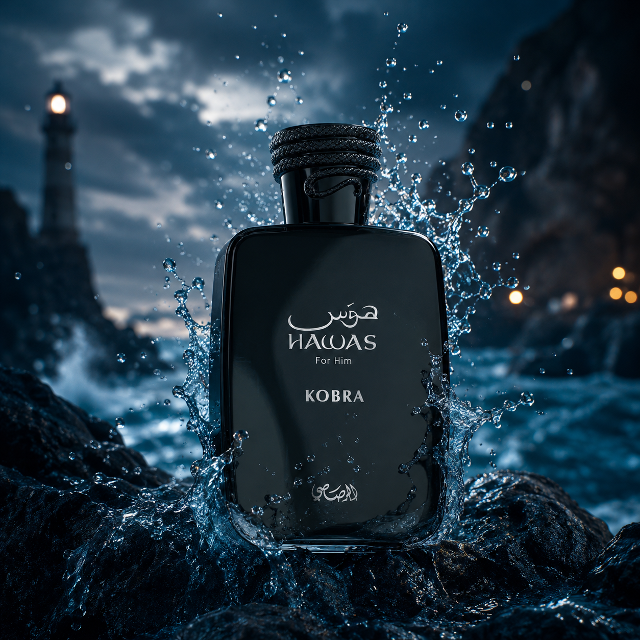 Rasasi Kobra Eau de Parfum 100ml luxury perfume bottle