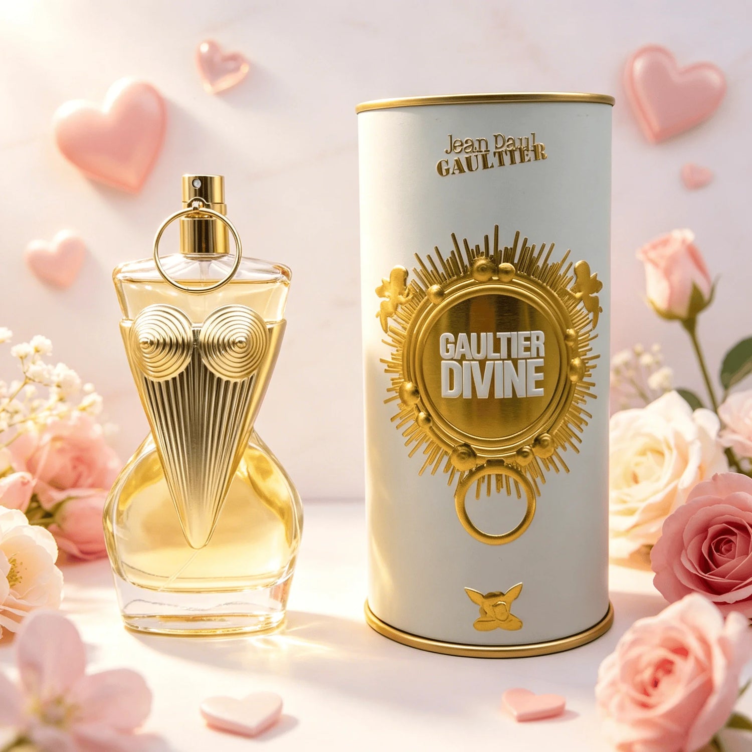 Jean Paul Gaultier Le Beau Divine EDP – 125ml | Oriental Floral Unisex Luxury Perfume