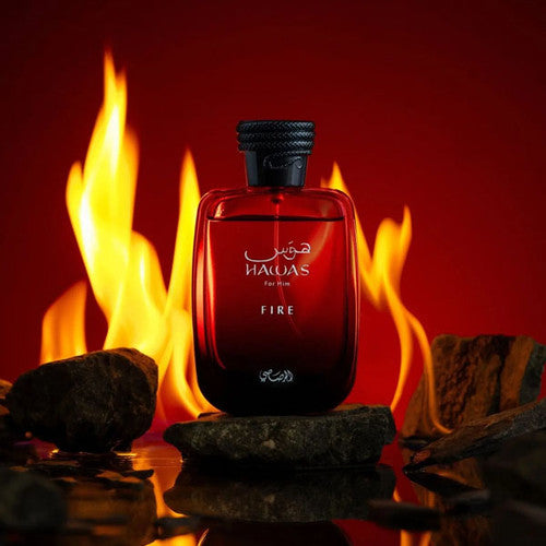 Rasasi Hawas Eau de Parfum for Men | Long-Lasting Fresh Woody Scent